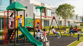 Society with jogging track Bathinda